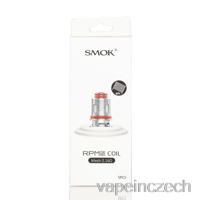 Smok Rpm 2 Náhradní Cívky 0,6ohm Rpm 2 Dc Mtl Cívky Vape Bez Nikotinu